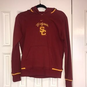 Vintage USC Nike hooded sweatshirt. Size medium